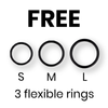 Rock arnés ajustable y anillos flexibles