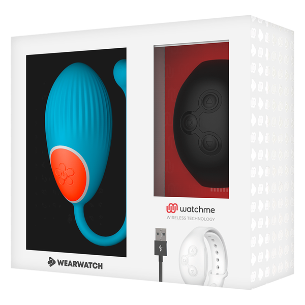 Wearwatch huevo control remoto technology watchme azul azabache
