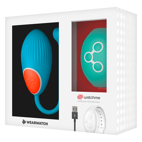 Wearwatch huevo control remoto technology watchme azul aguamarina