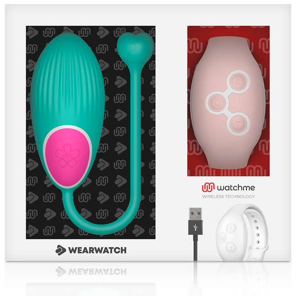 Wearwatch huevo control remoto technology watchme agua marina rosa
