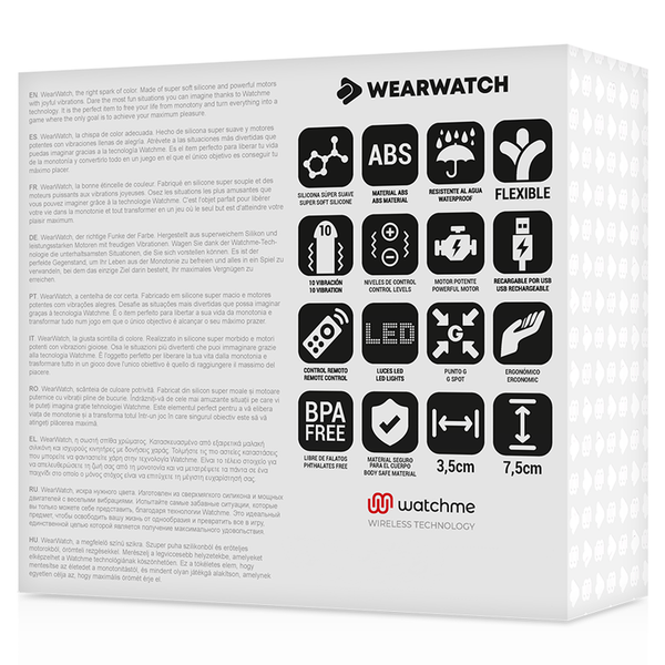 Wearwatch huevo control remoto technology watchme agua marina