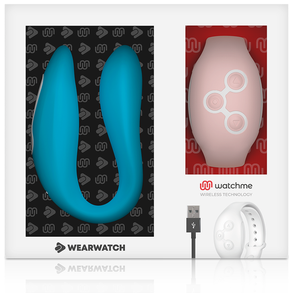 Vibrador dual technology watchme añil rosa