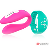 Vibrador dual technology watchme fucsia agua marina