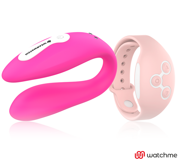 Vibrador dual technology watchme fucsia rosa