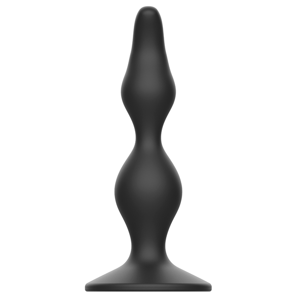 Addicted anal sexual plug 12 cm negro