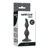Addicted anal sexual plug 12 cm negro