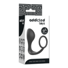 Addicted plug anal con anillo silicona negro