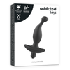 Addicted masajeador anal con vibración negro modelo 1
