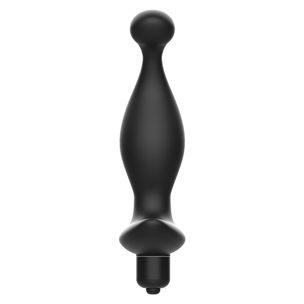 Addicted masajeador anal con vibración negro modelo 1