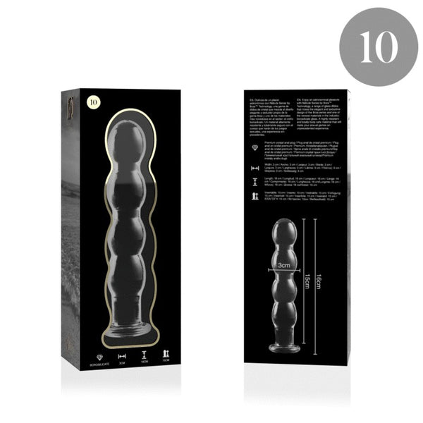 Nebula modelo 10 dildo cristal rosa 16.5 cm o 3.5 cm