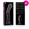 Nebula modelo 18 dildo cristal rosa 18.5 cm o 3.5 cm
