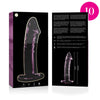 Nebula modelo 19 dildo cristal rosa 18.5 cm o 4 cm
