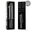 Nebula modelo 24 dildo cristal rosa 28.5 cm o 5 cm