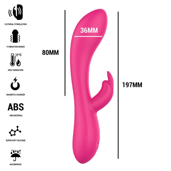 Tammy estimulador rabbit con calor