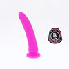 Deltaclub dildo realista lila silicona medica 17 cm o 3 cm