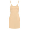 Bye single vestido invisible beige