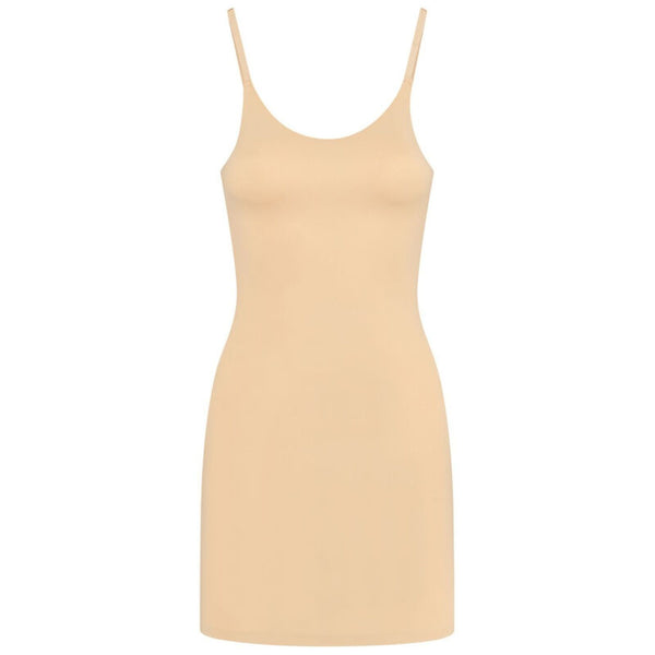 Bye single vestido invisible beige