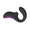Lelo enigma doble estimulación succión masajeador negro