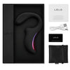 Lelo enigma doble estimulación succión masajeador negro