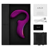 Lelo enigma doble estimulación succión masajeador morado
