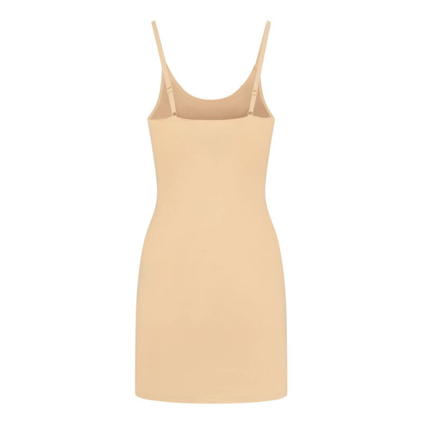 Bye single vestido invisible beige