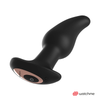 Watchme control remoto plug anal vibrador con rotación de perlas amadeus