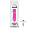 Vibrador recargable three rosa 7 velocidades