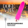 Vibrador recargable four rosa 7 velocidades