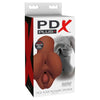 Pdx pick your pleasure masturbador doble marrón