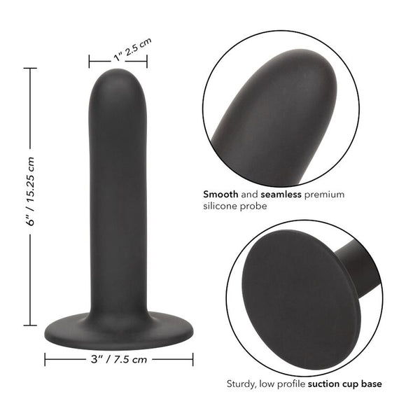 Calexotics boundless dildo liso 15.25 cm compatible con arnés