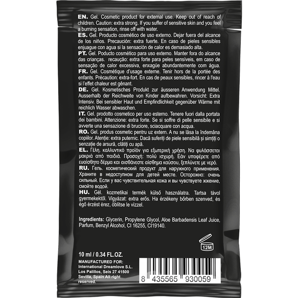 Coquette pocket chronos delay gel retardante para él 10 ml