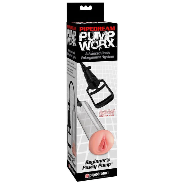 Pump bomba de erección con vagina para principiantes