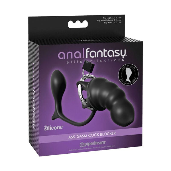 Jaula de castidad con plug anal Ass Gasm