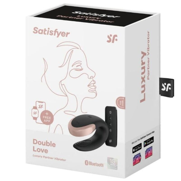 App double love vibrador parejas luxury negro