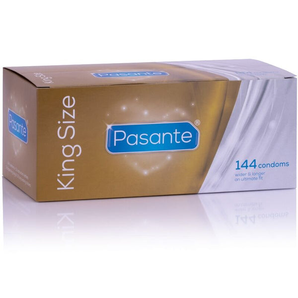 Pasante preservativos king ms largos y anchos caja 144 unidades