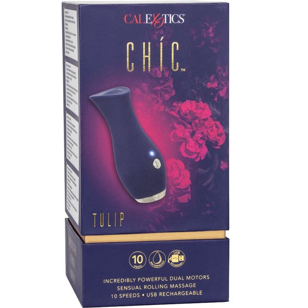 Calexotics chic tulip masajeador azul