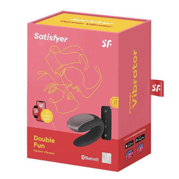 Double fun partner vibrador negro