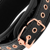 Begme black edition collar con cadenas y pinzas pezones con forro de neopreno
