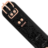 Begme black edition collar con cadenas y pinzas pezones con forro de neopreno