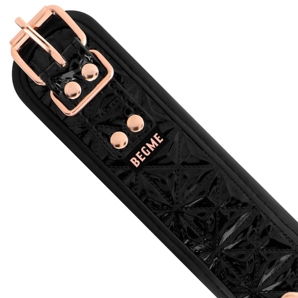 Begme black edition collar con cadenas y pinzas pezones con forro de neopreno