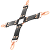 Begme black edition hog tie cuero vegano