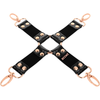 Begme black edition hog tie cuero vegano