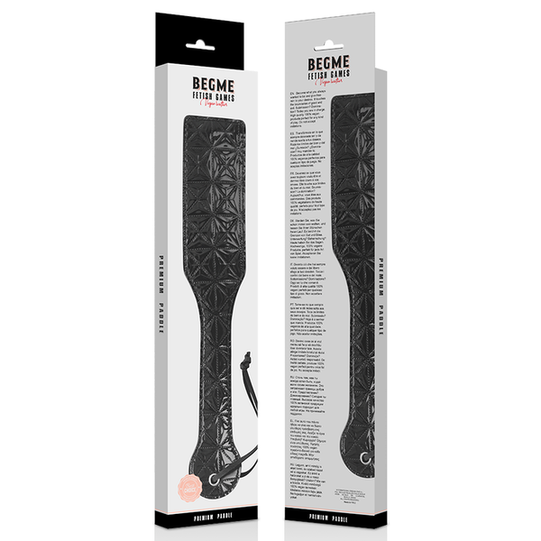 Begme black edition pala cuero vegano