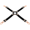 Coquette fantasy hog tie cuero vegano