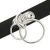 Coquette choker cuero vegano doble anilla