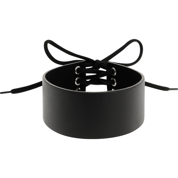 Coquette choker cuero vegano
