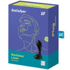 Backdoor lover plug anal vibrador negro