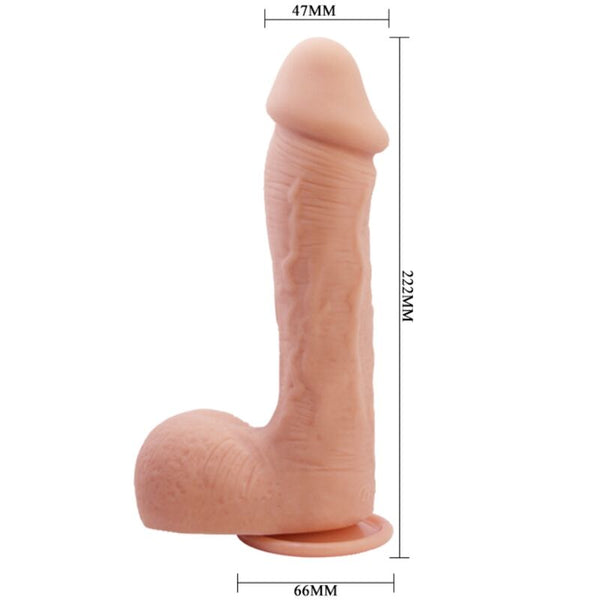 Baile dildo johnson piel realista 22 cm