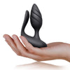 Plug anal Cocktail con control remoto negro