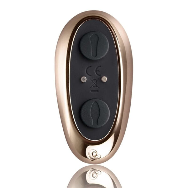 Plug anal Cocktail con control remoto negro